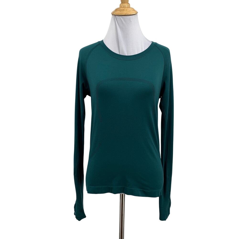 Lululemon Shirt Womens 6 Willow Swiftly Tech Long Sleeve Thumbholes Lightweight